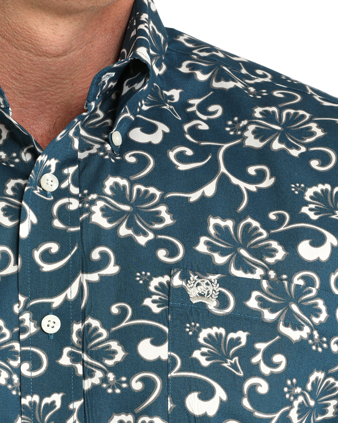 Men's Classic Fit Button-Down Western Shirt