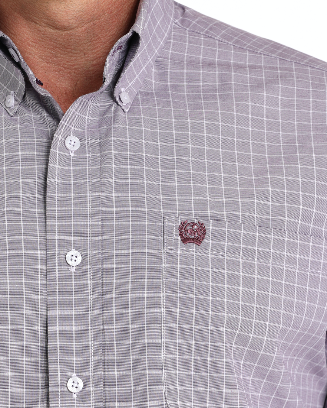 Men's Classic Fit Button-Down Western Shirt
