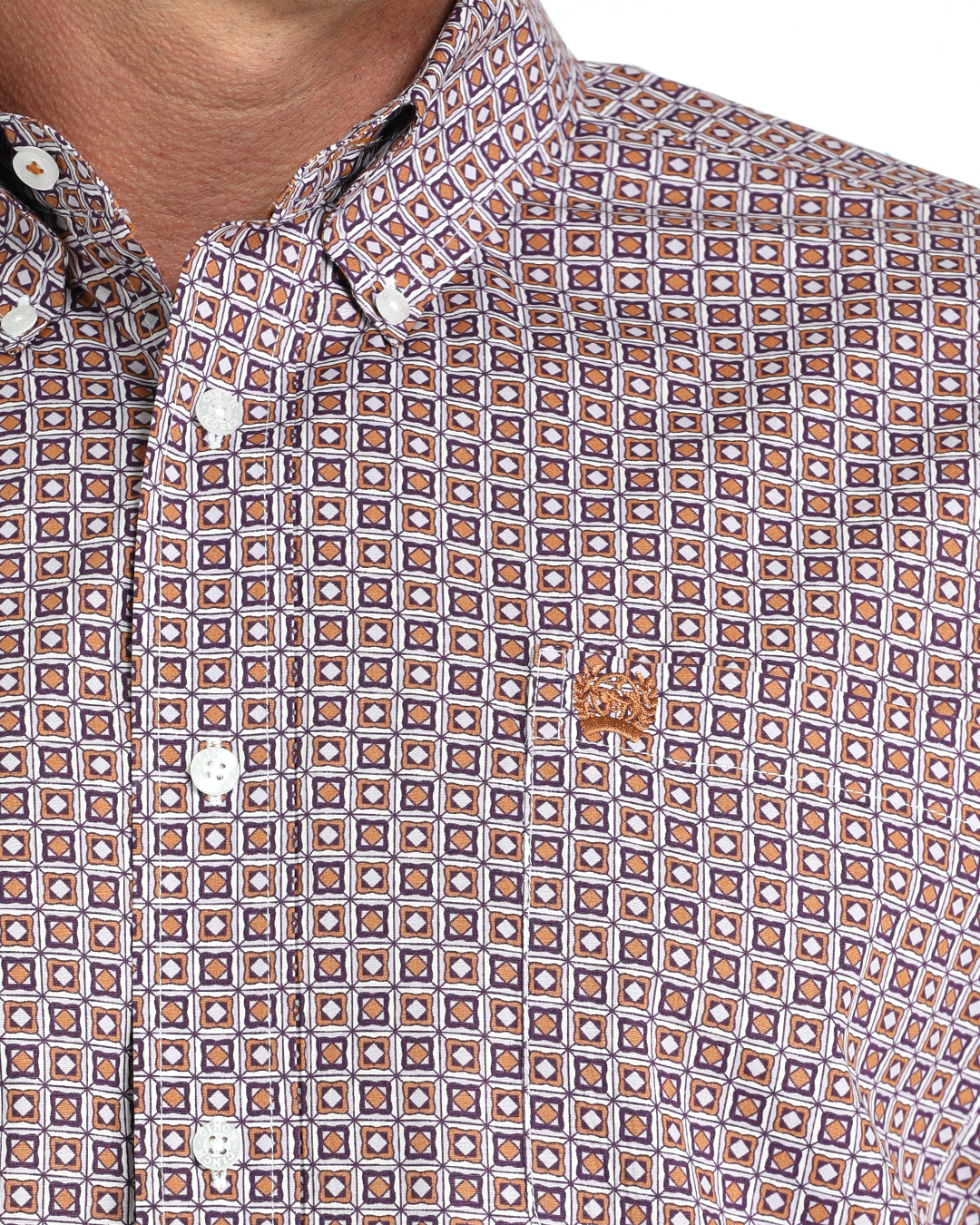 Men's Classic Fit Button-Down Western Shirt