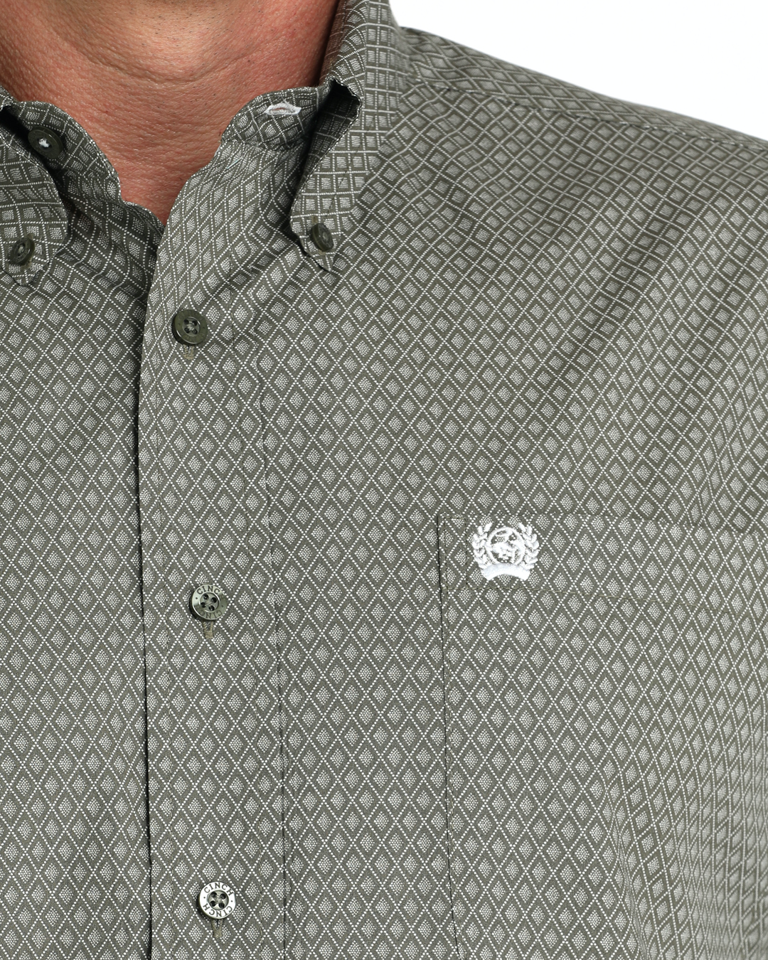 Men’s Classic Fit Button-Down Western Shirt
