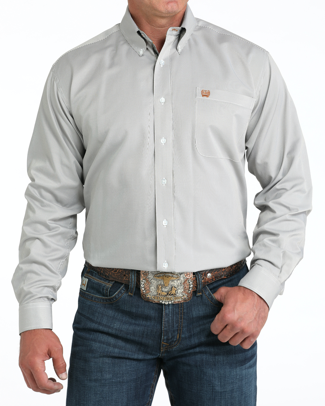 Men’s TENCEL™ Classic Fit Button-Down Western Shirt
