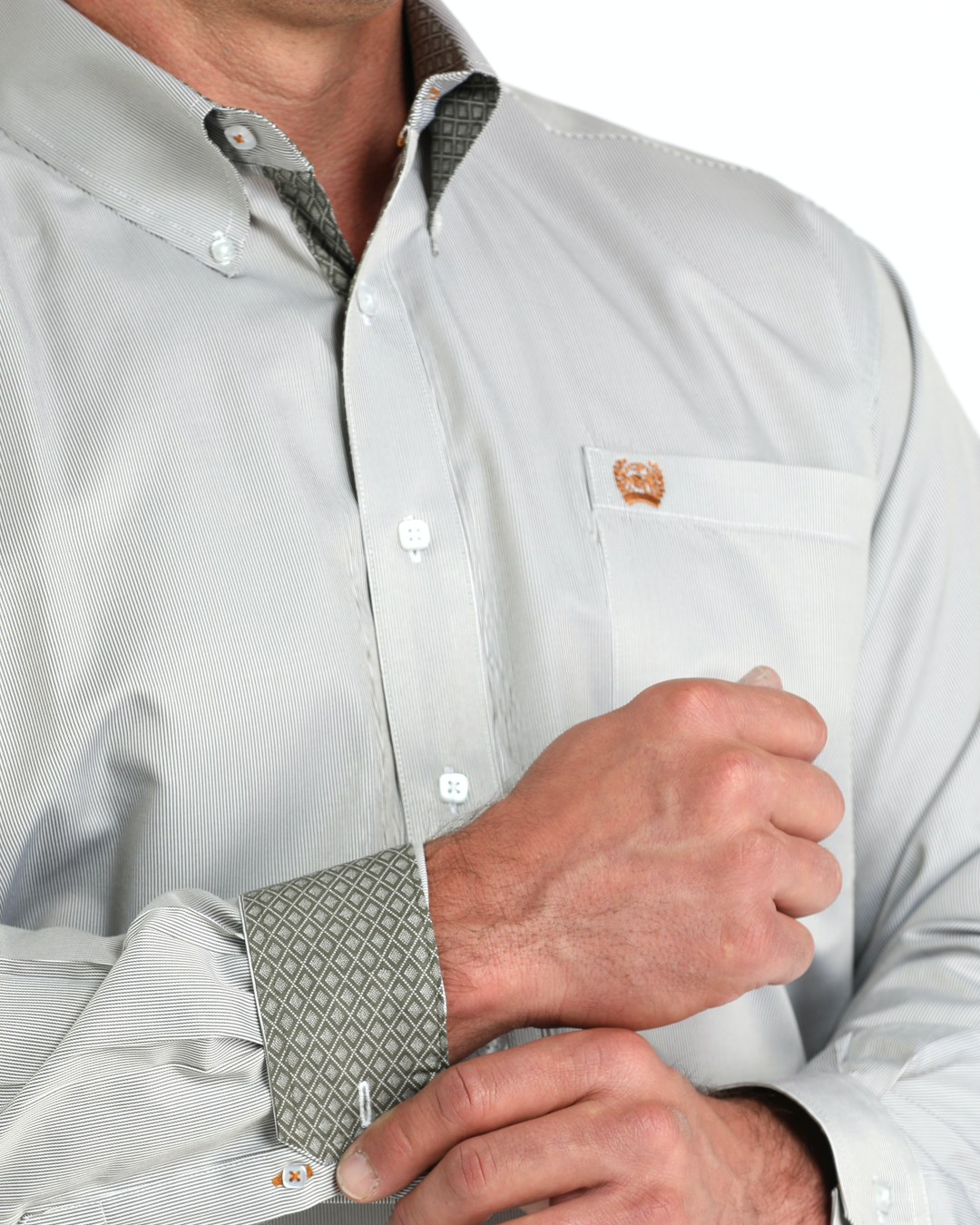 Men’s TENCEL™ Classic Fit Button-Down Western Shirt
