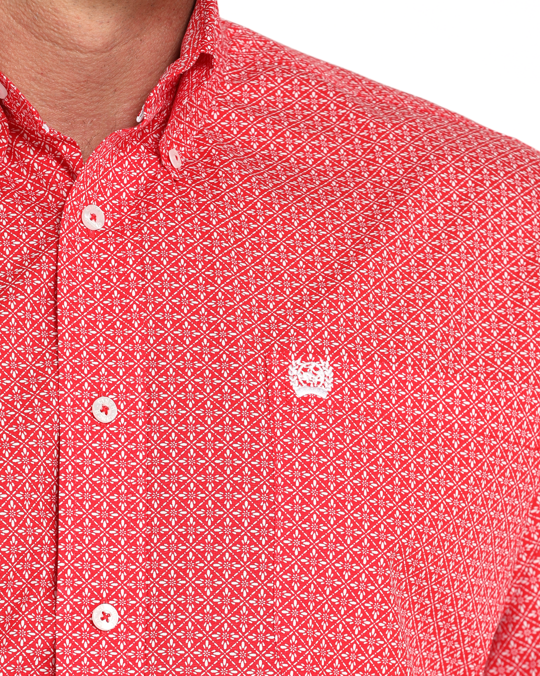 Men's Classic Fit Button-Down Western Shirt