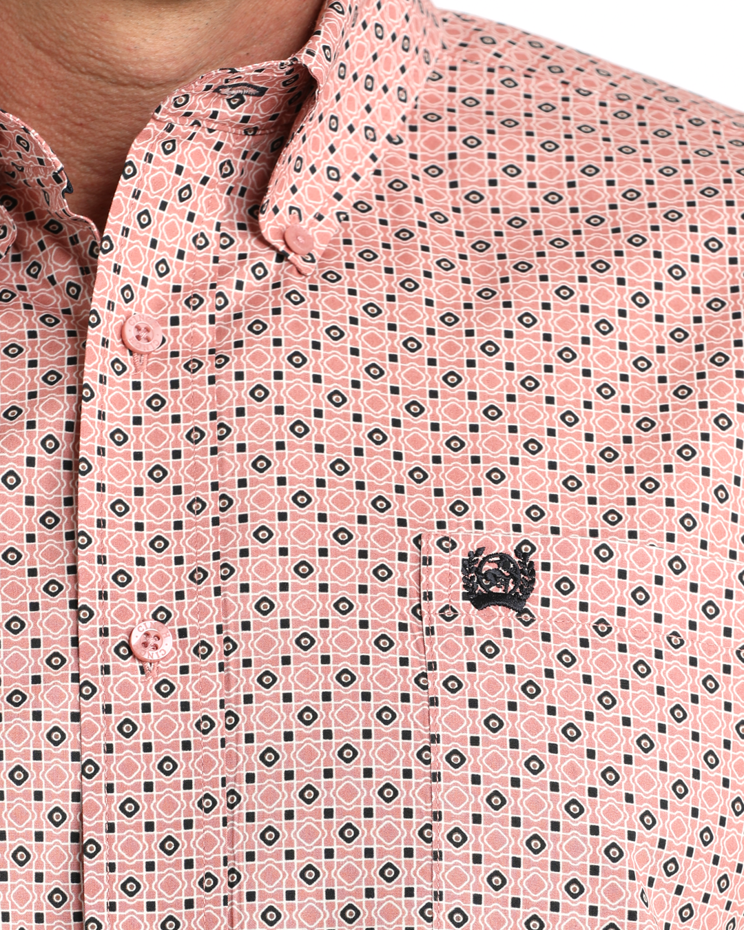 Men's Classic Fit Button-Down Western Shirt