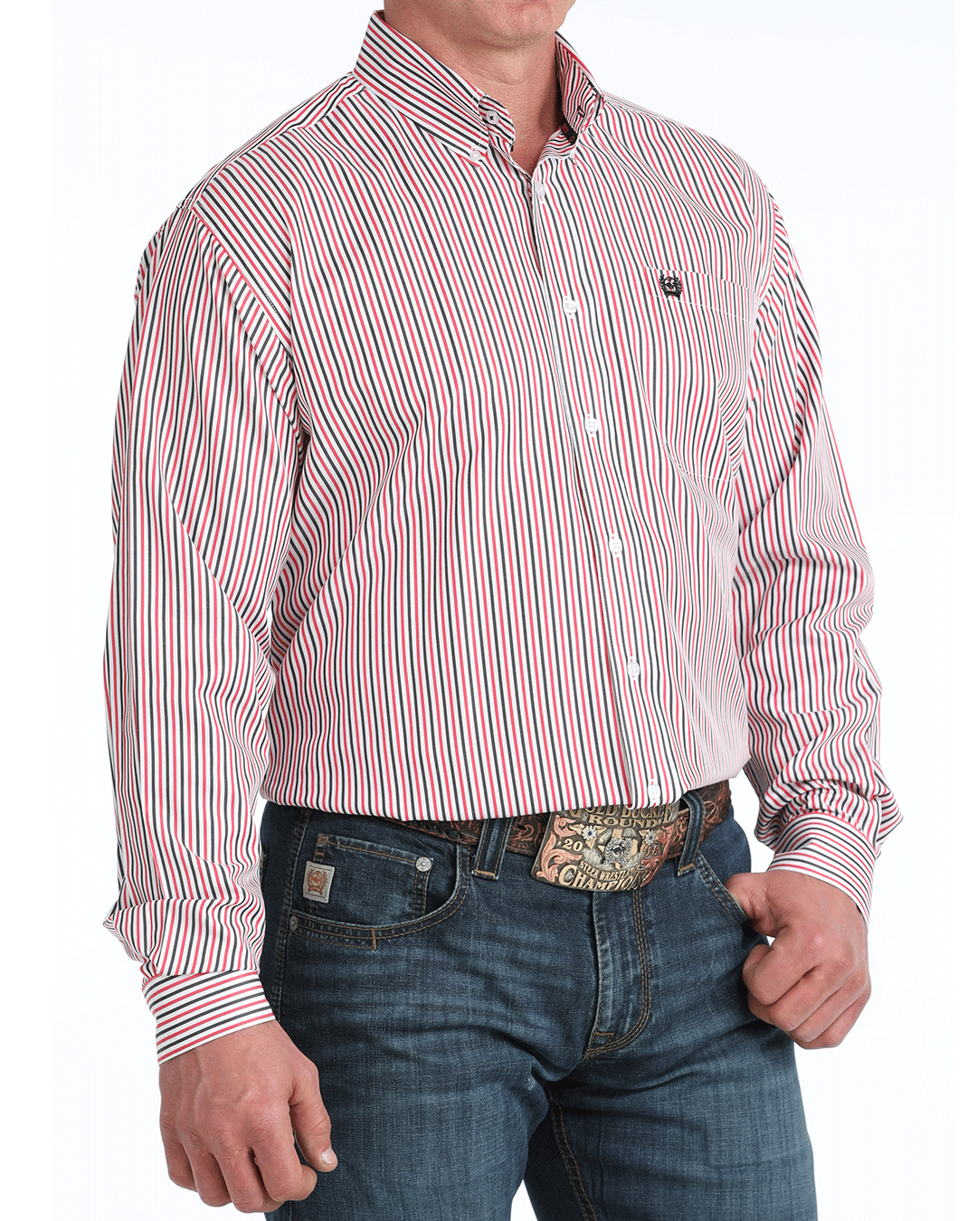 Men’s TENCEL™ Classic Fit Button-Down Western Shirt