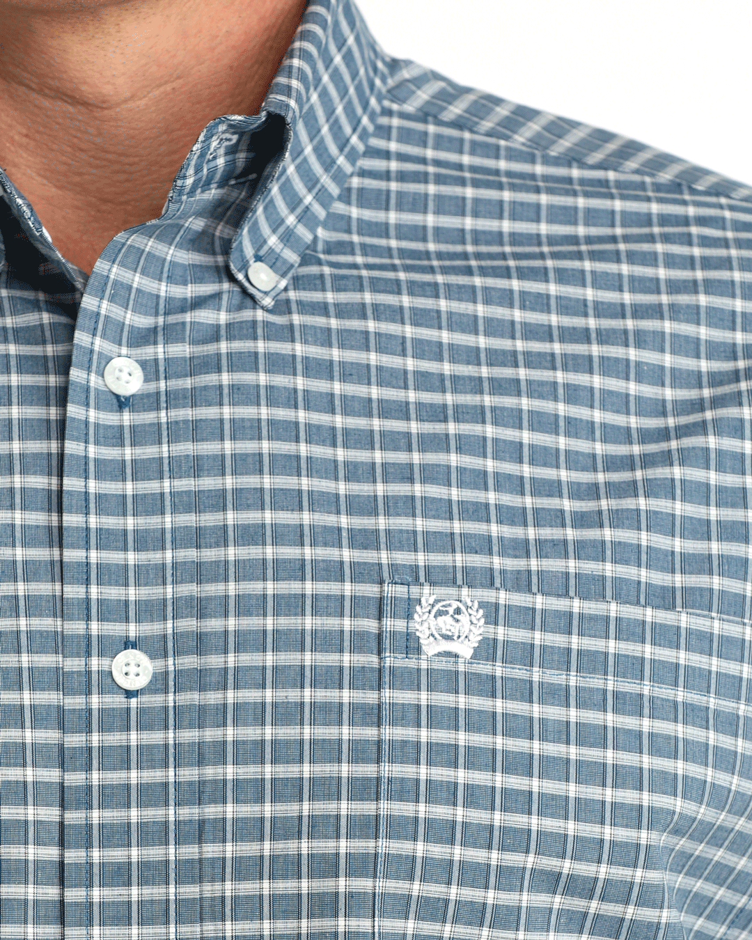 Men's Classic Fit Button-Down Western Shirt