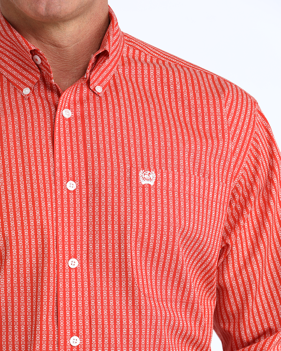 Men's Classic Fit Button-Down Western Shirt