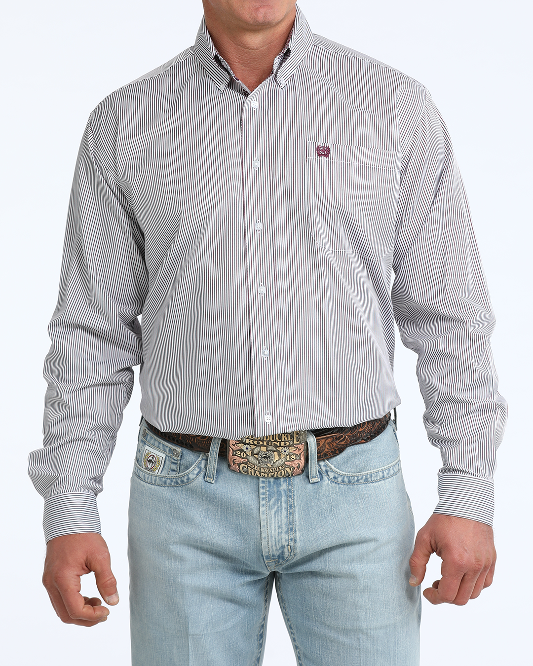 Men’s TENCEL™ Classic Fit Button-Down Western Shirt