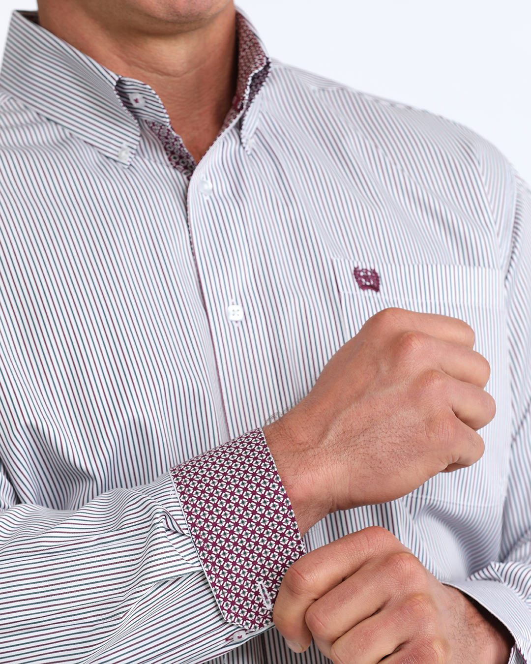 Men’s TENCEL™ Classic Fit Button-Down Western Shirt