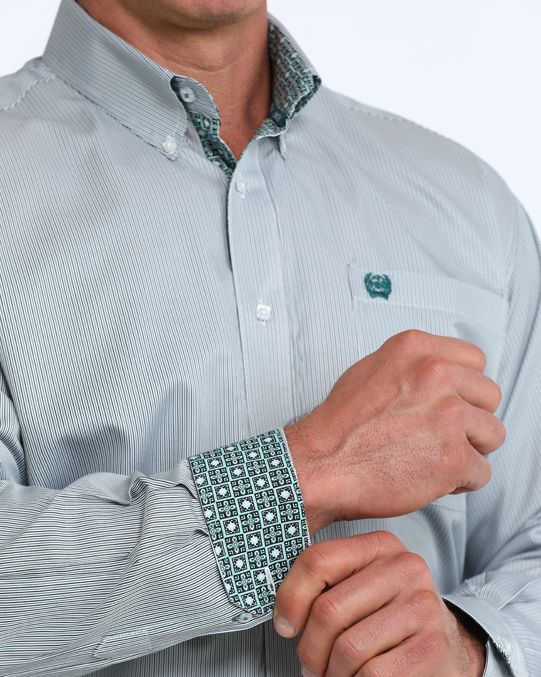 Men’s TENCEL™ Classic Fit Button-Down Western Shirt