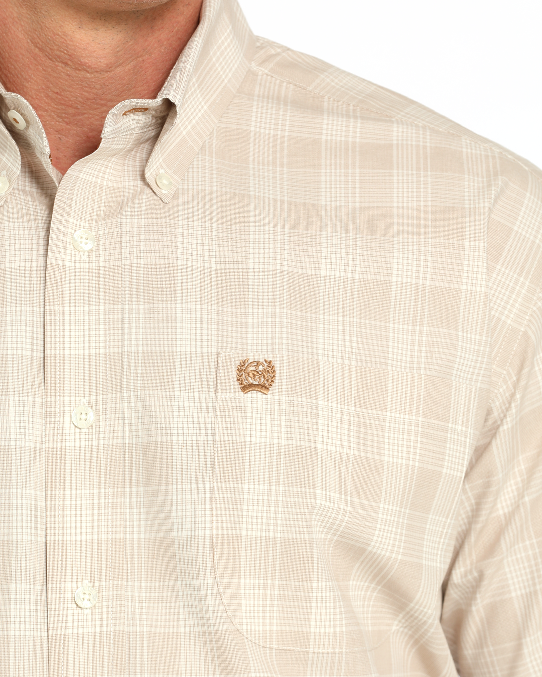 Men's Classic Fit Button-Down Western Shirt