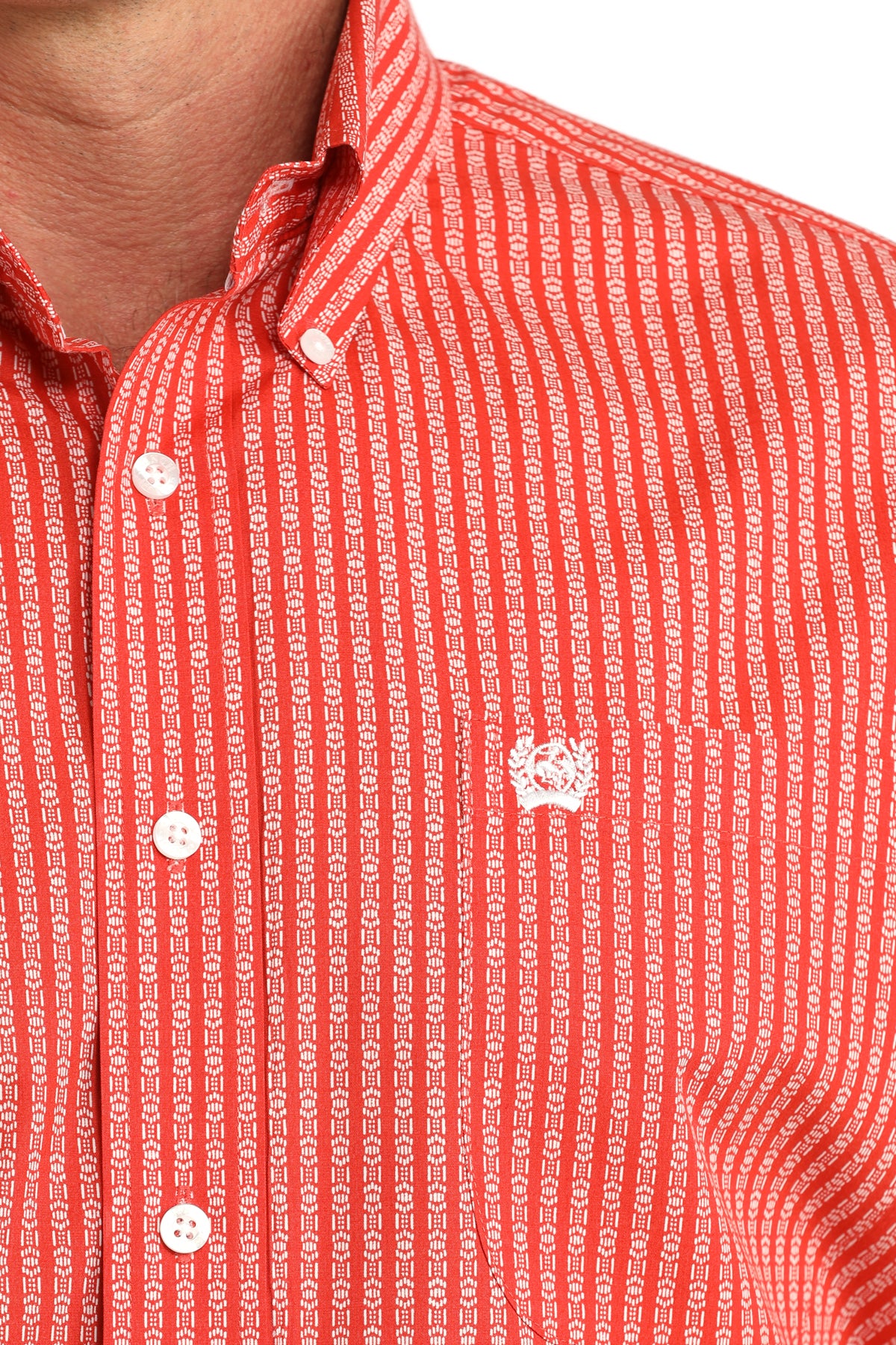 Men's Classic Fit Button-Down Western Shirt