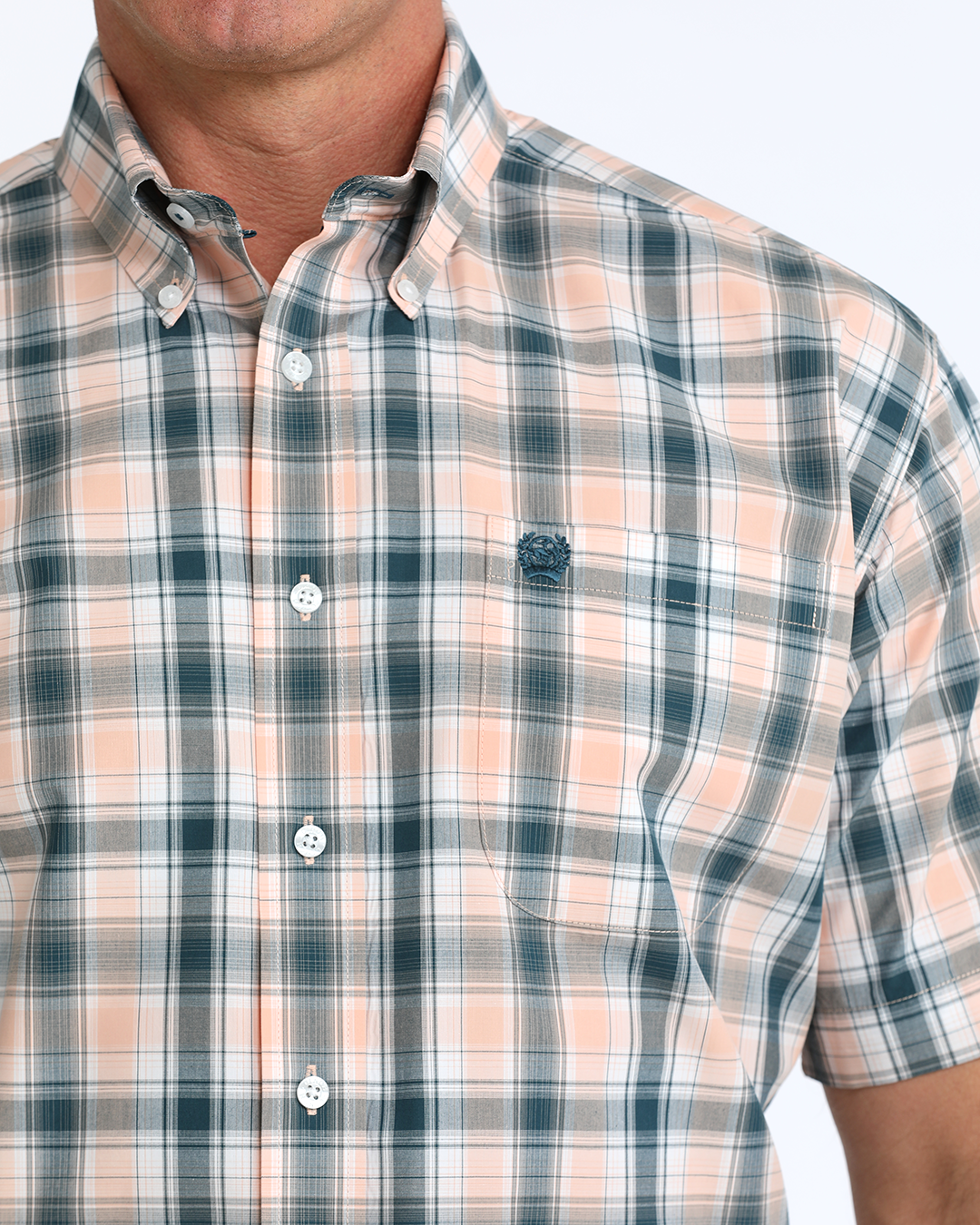 Men's Classic Fit Button-Down Western Shirt