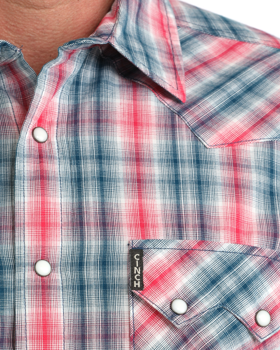 Men’s Modern Fit Snap Front Western Shirt