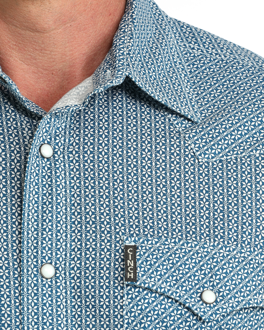 Men’s Modern Fit Snap Front Western Shirt