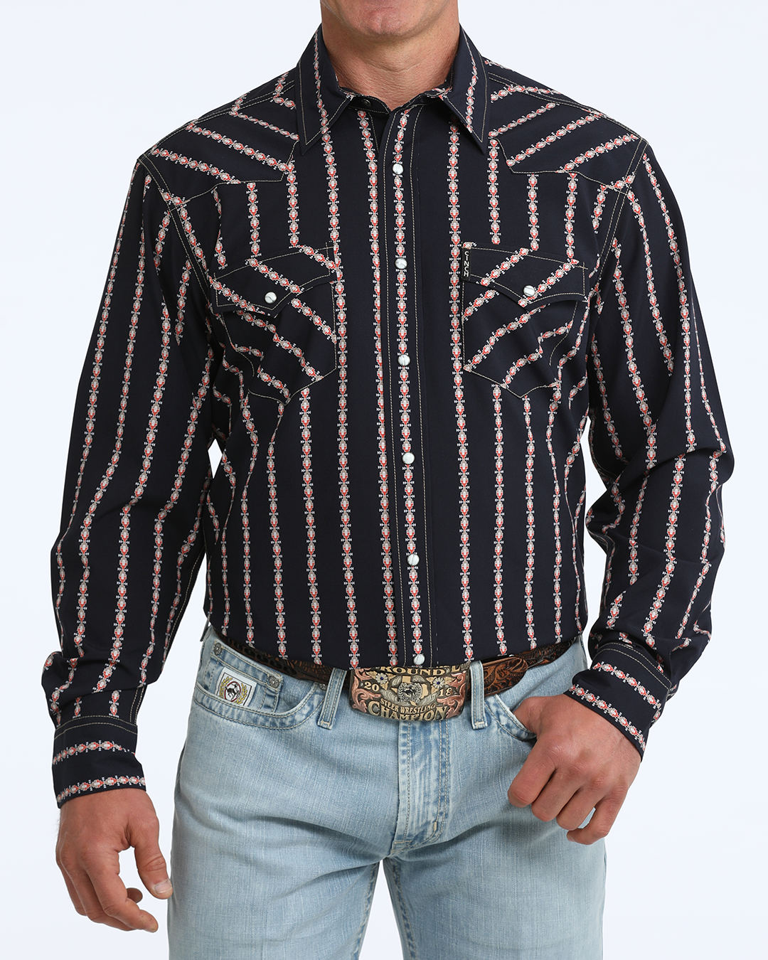 Men’s ArenaFlex Modern Fit Snap Front Western Shirt