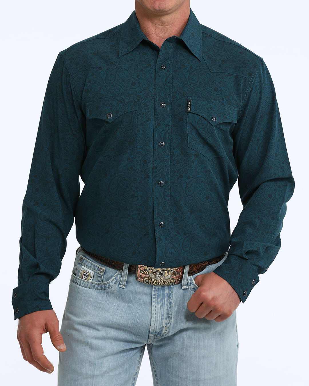 Men’s ArenaFlex Modern Fit Snap Front Western Shirt