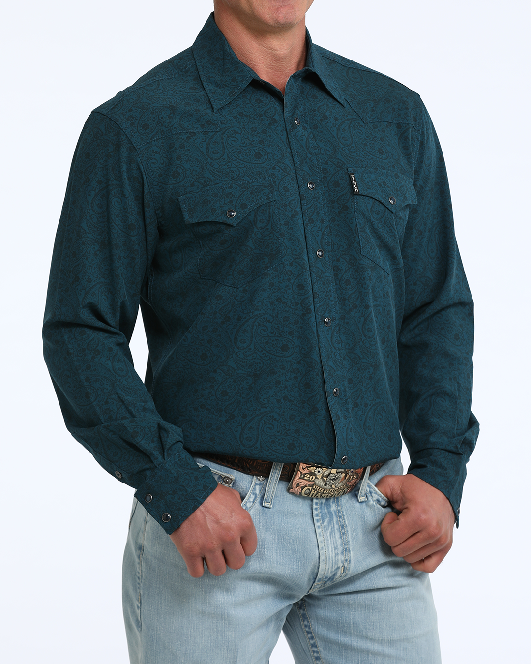 Men’s ArenaFlex Modern Fit Snap Front Western Shirt