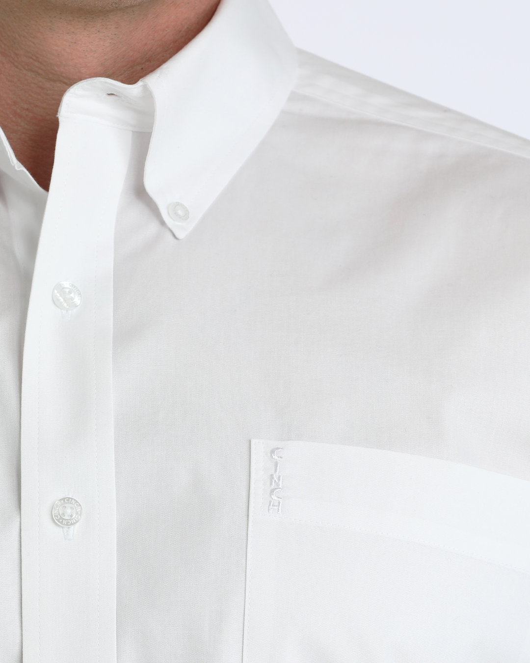 Men's Stretch Modern Fit Button-Down Western Shirt