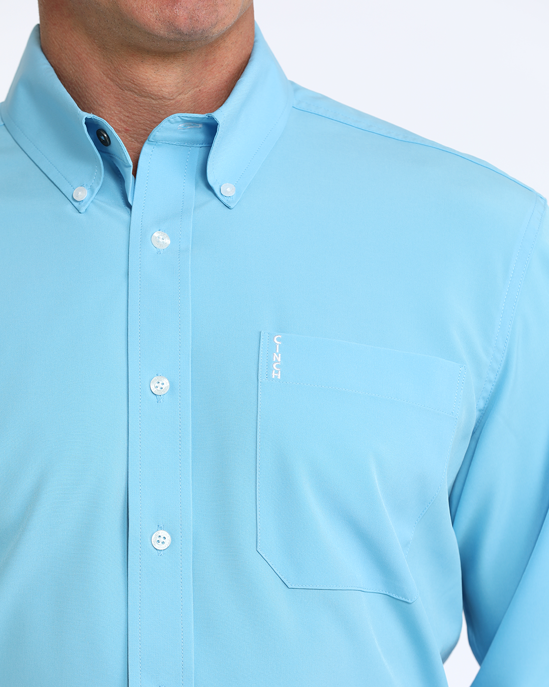 Men's ArenaFlex Modern Fit Button-Down Western Shirt