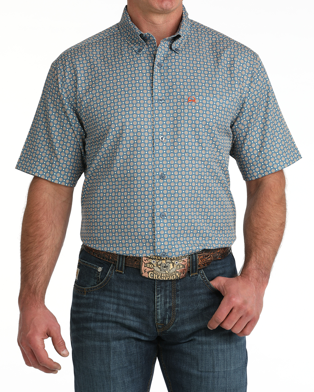 Men’s Arenaflex® Button-Down Western Shirt