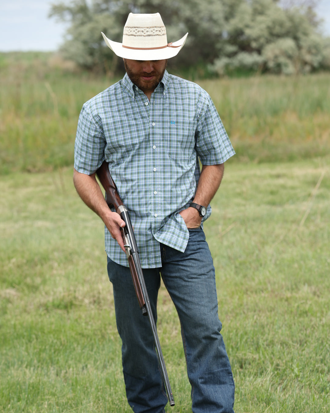 Men’s Arenaflex® Button-Down Western Shirt