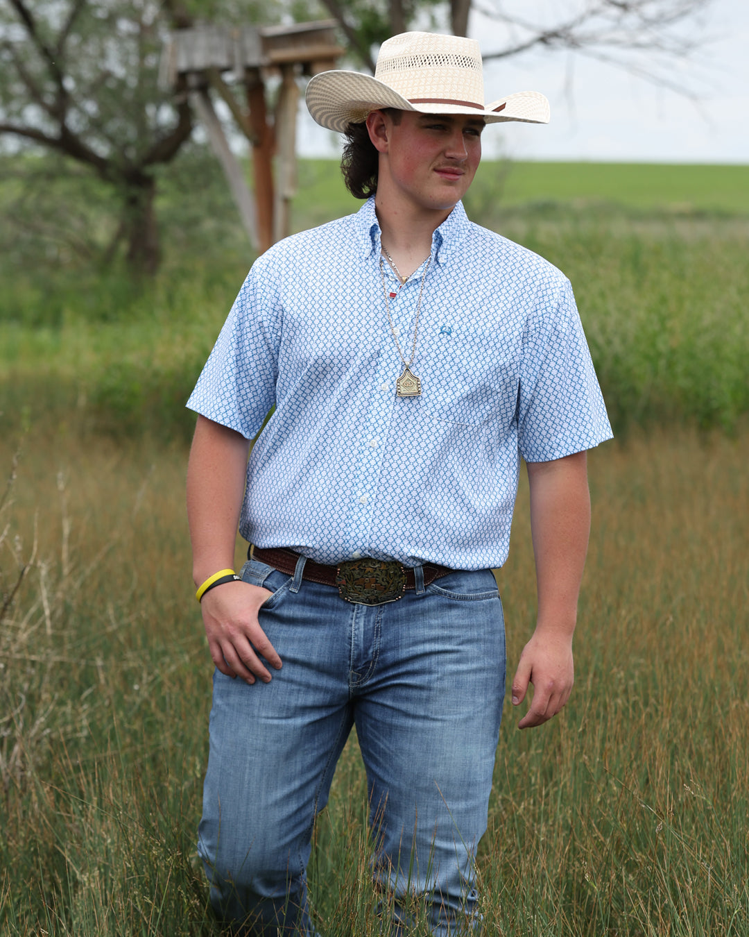 Men’s Arenaflex® Button-Down Western Shirt