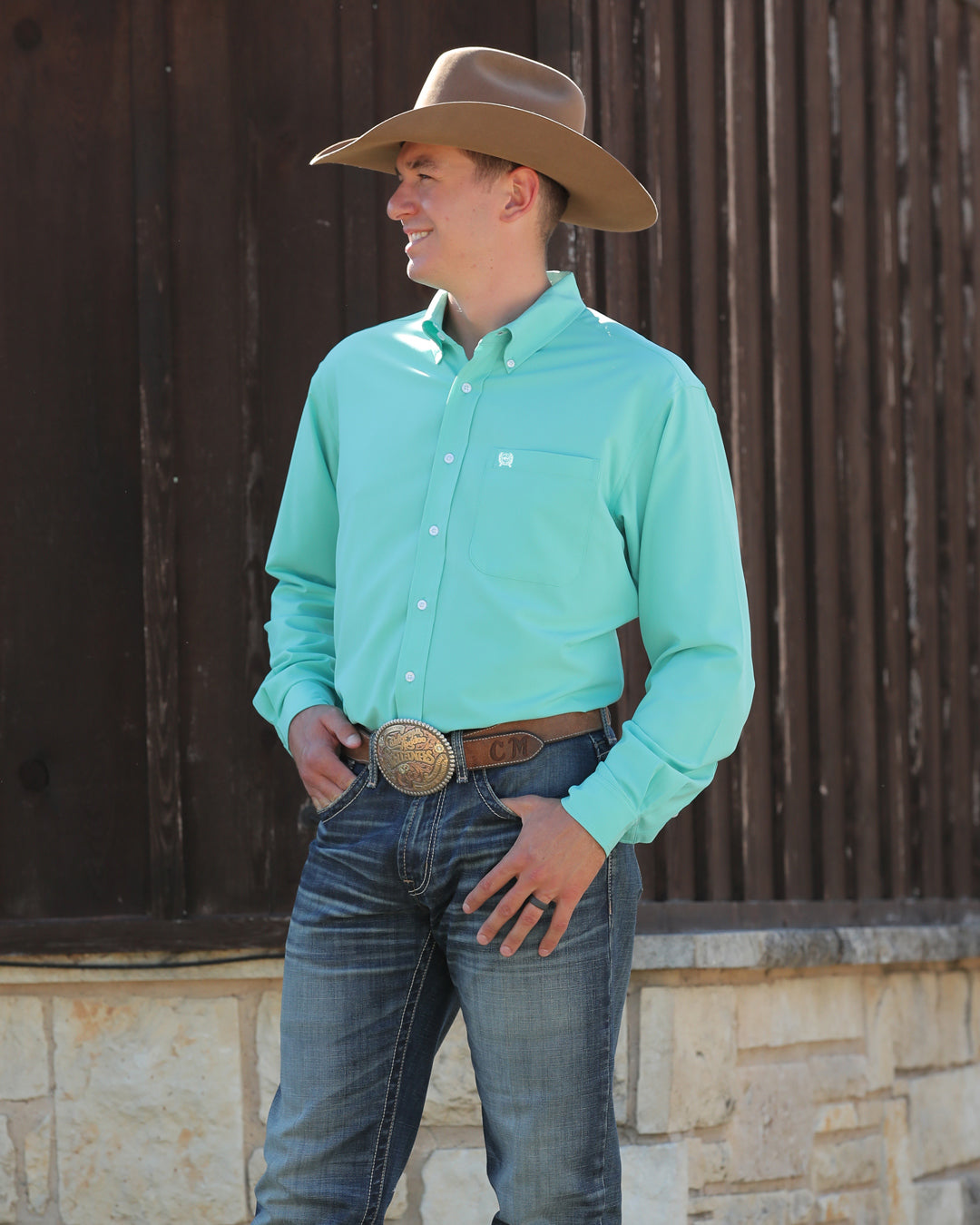 Men’s Arenaflex® Button-Down Western Shirt