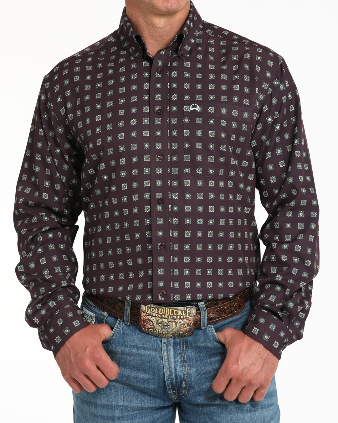 Men’s Arenaflex® Button-Down Western Shirt