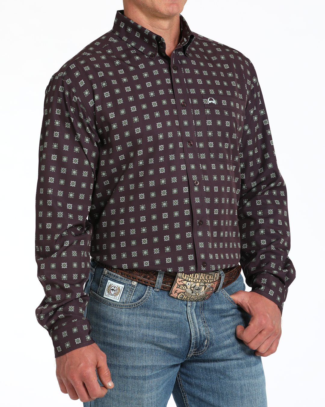 Men’s Arenaflex® Button-Down Western Shirt