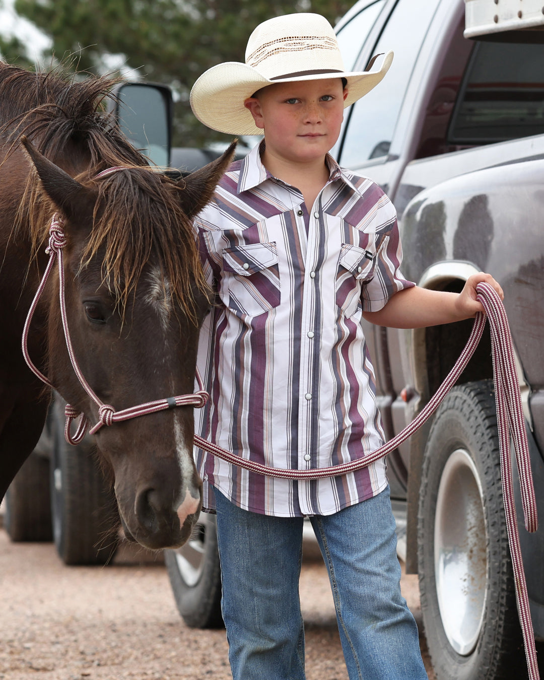 Boy's Arenaflex® Camp Shirt