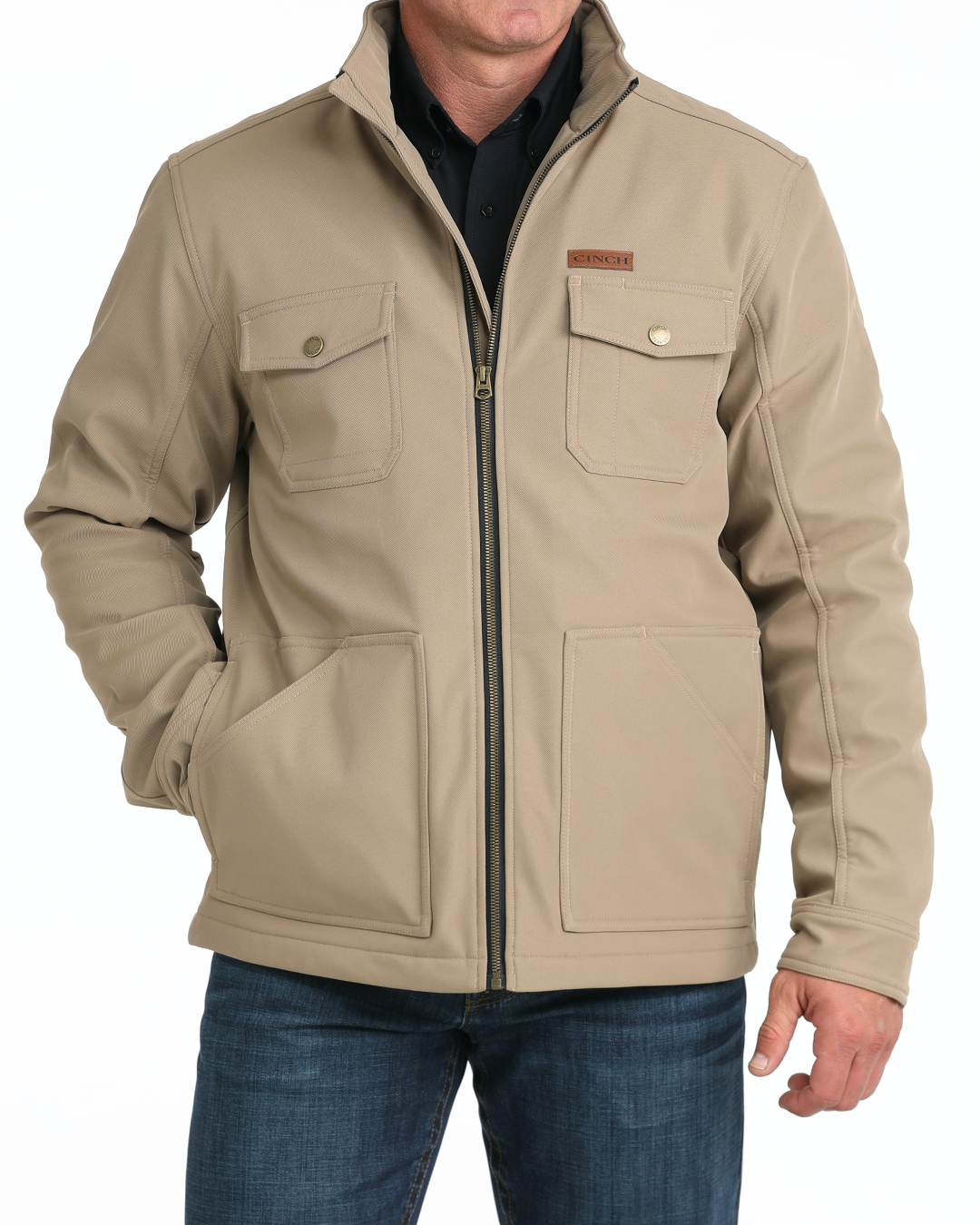Men's Concealed Carry Bonded Jacket