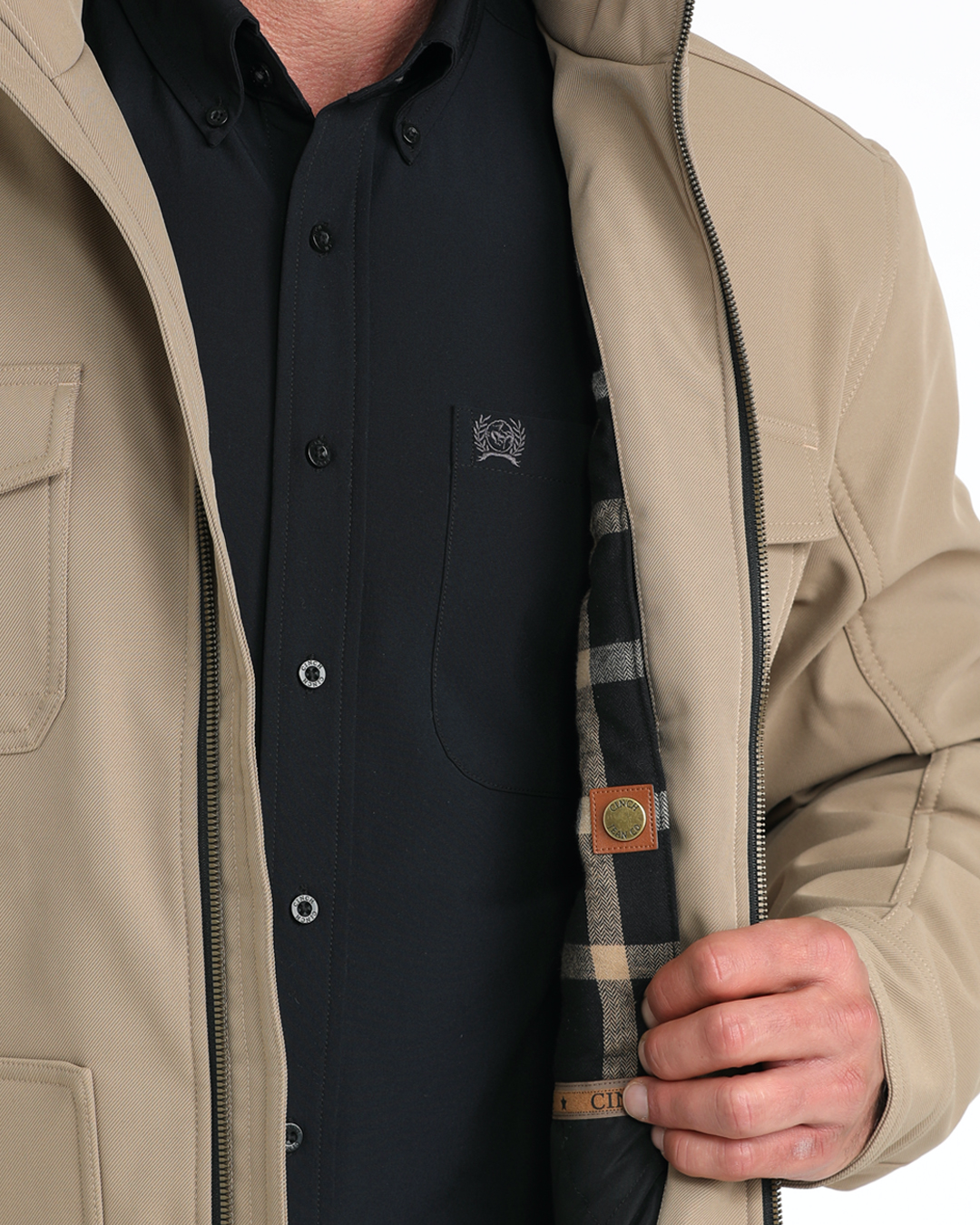 Men's Concealed Carry Bonded Jacket
