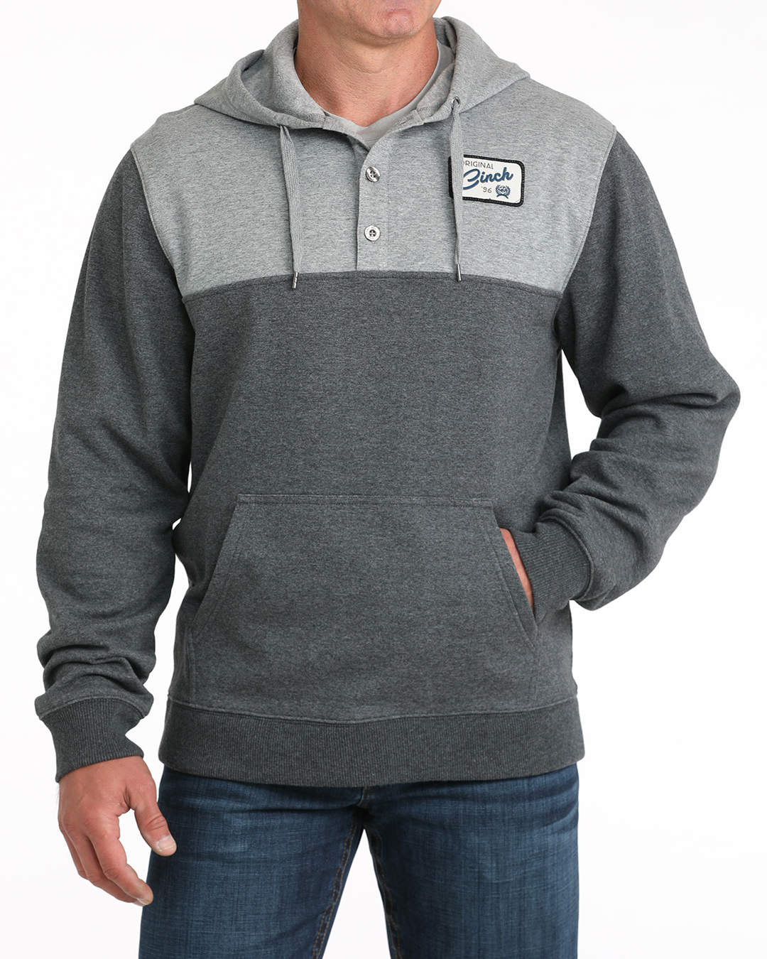 Men's Color Blocked Hoodie