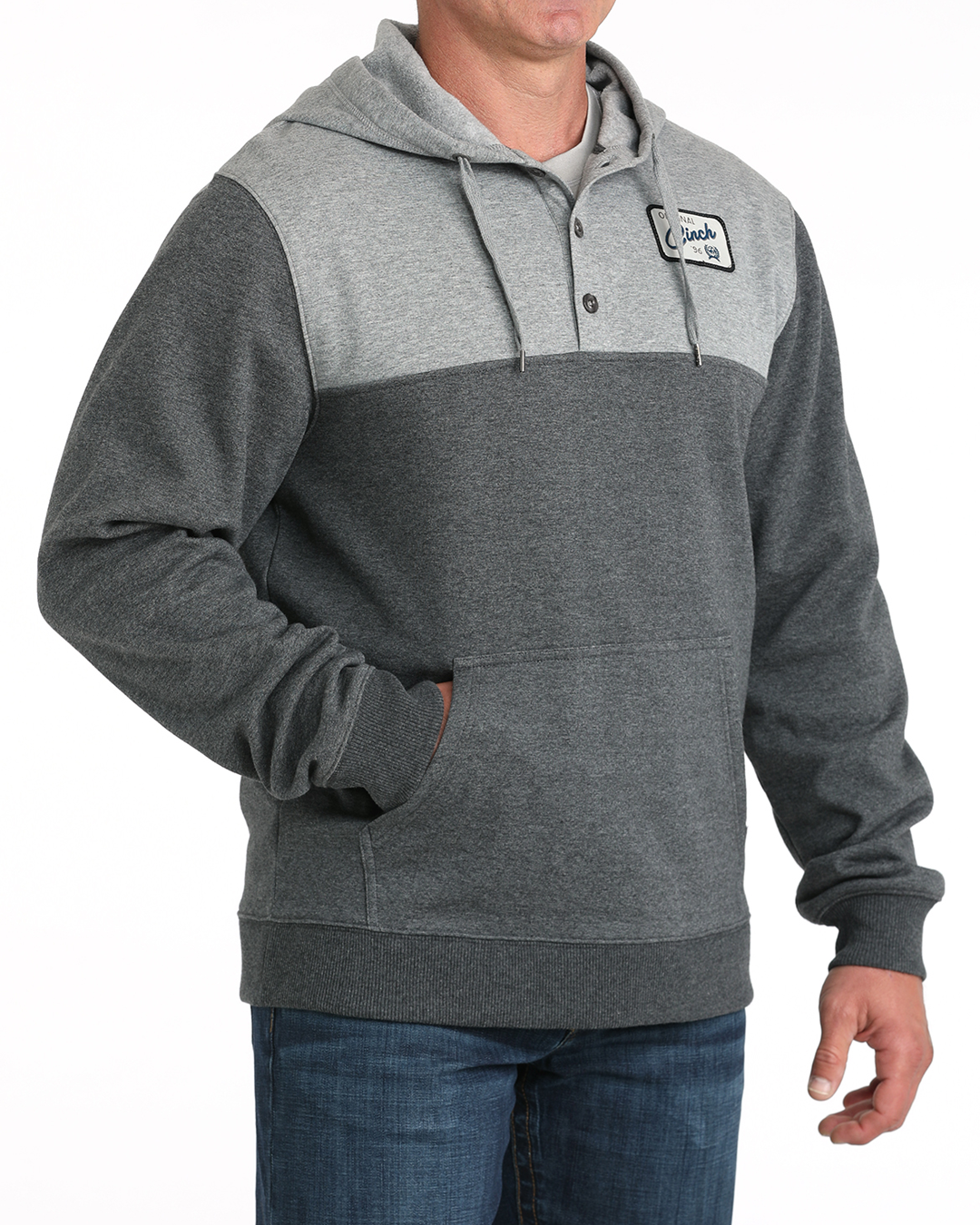 Men's Color Blocked Hoodie
