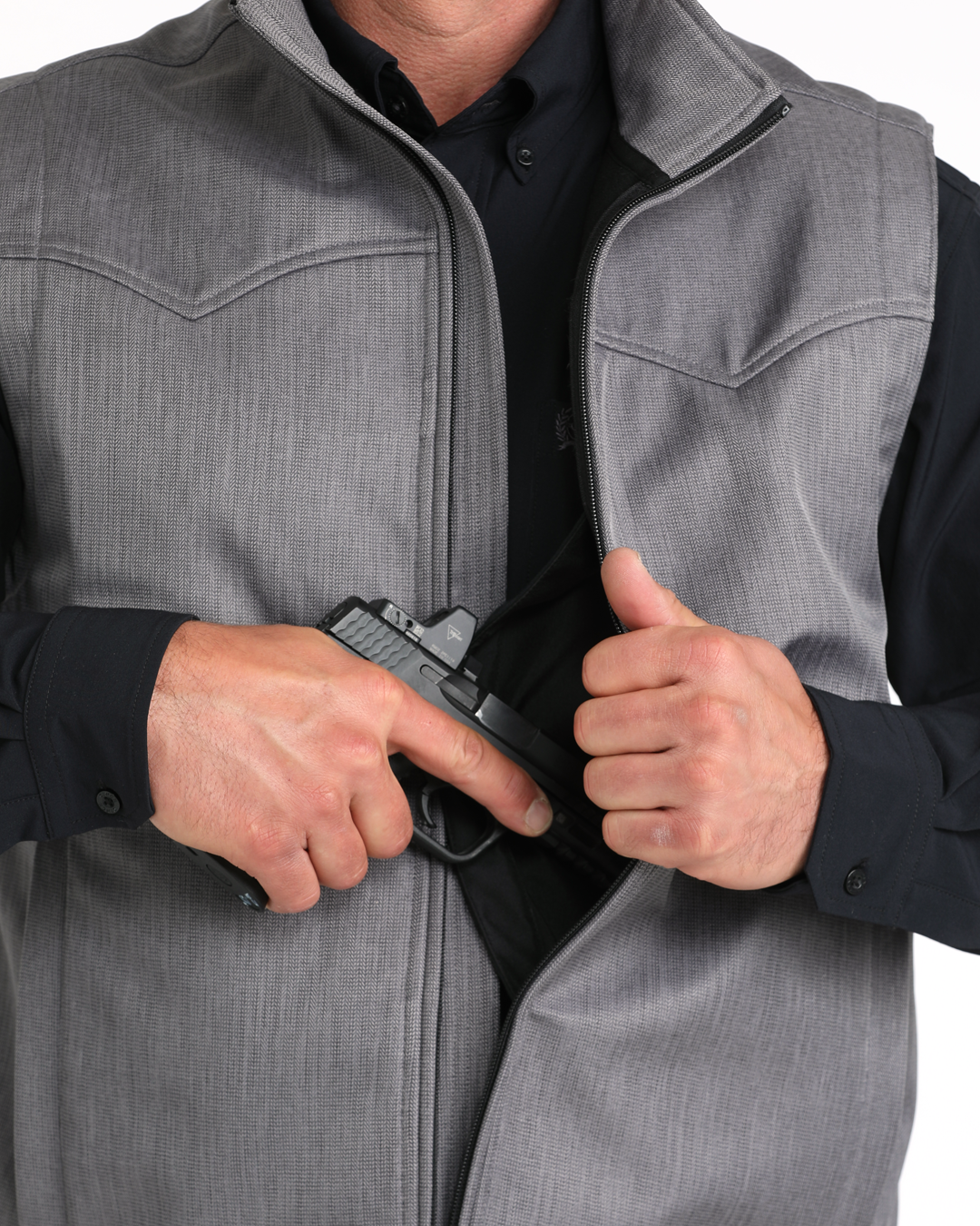 Men's Concealed Carry Bonded Vest