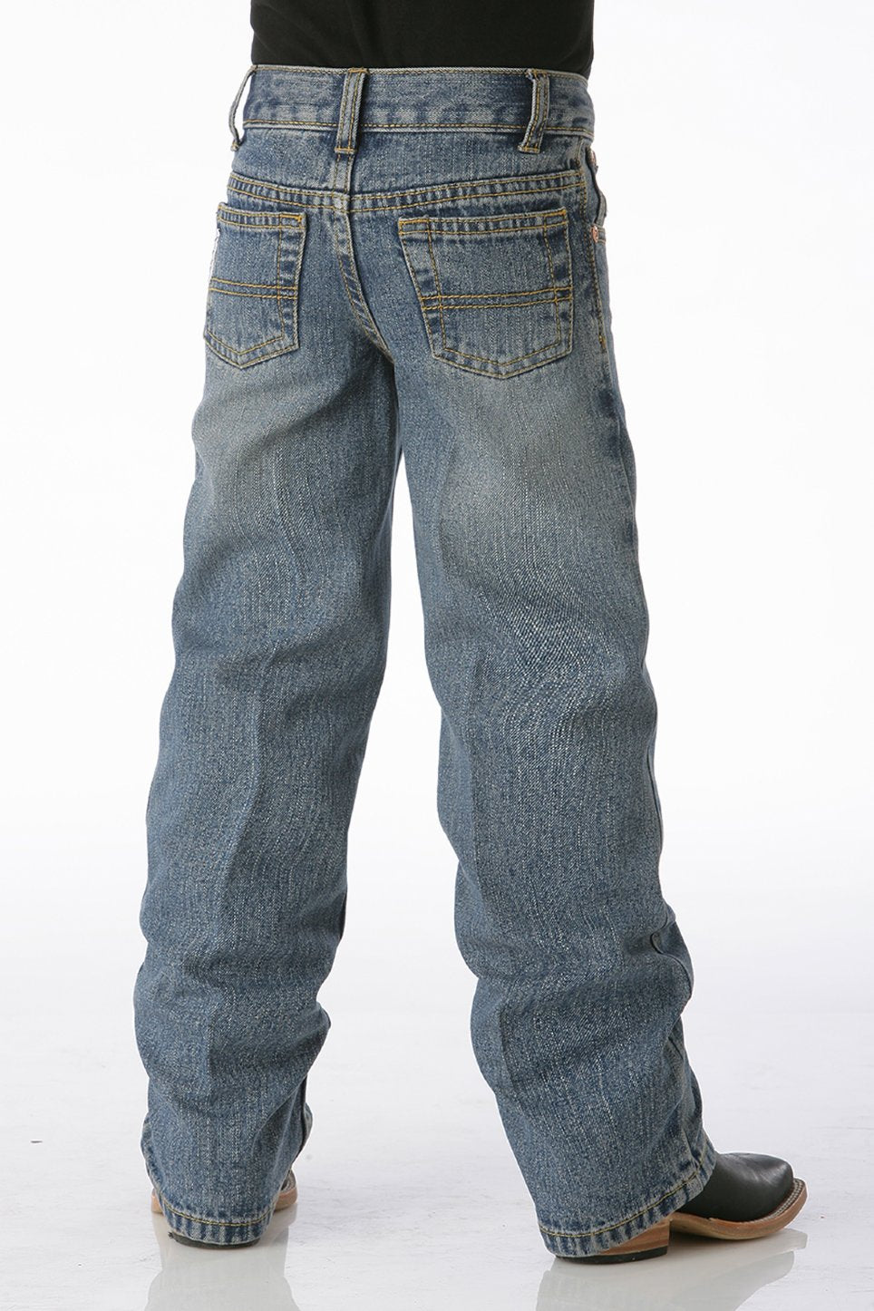 BOYS WHITE LABEL JEANS - MEDIUM STONEWASH