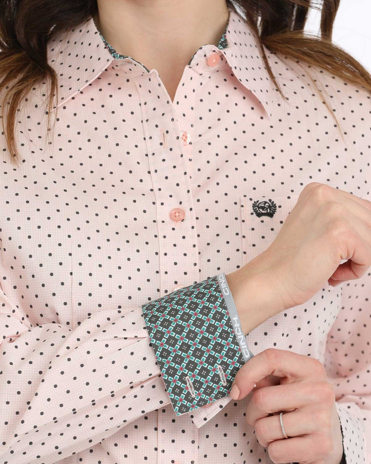 Women’s Arena Fit Button-Down Western Shirt