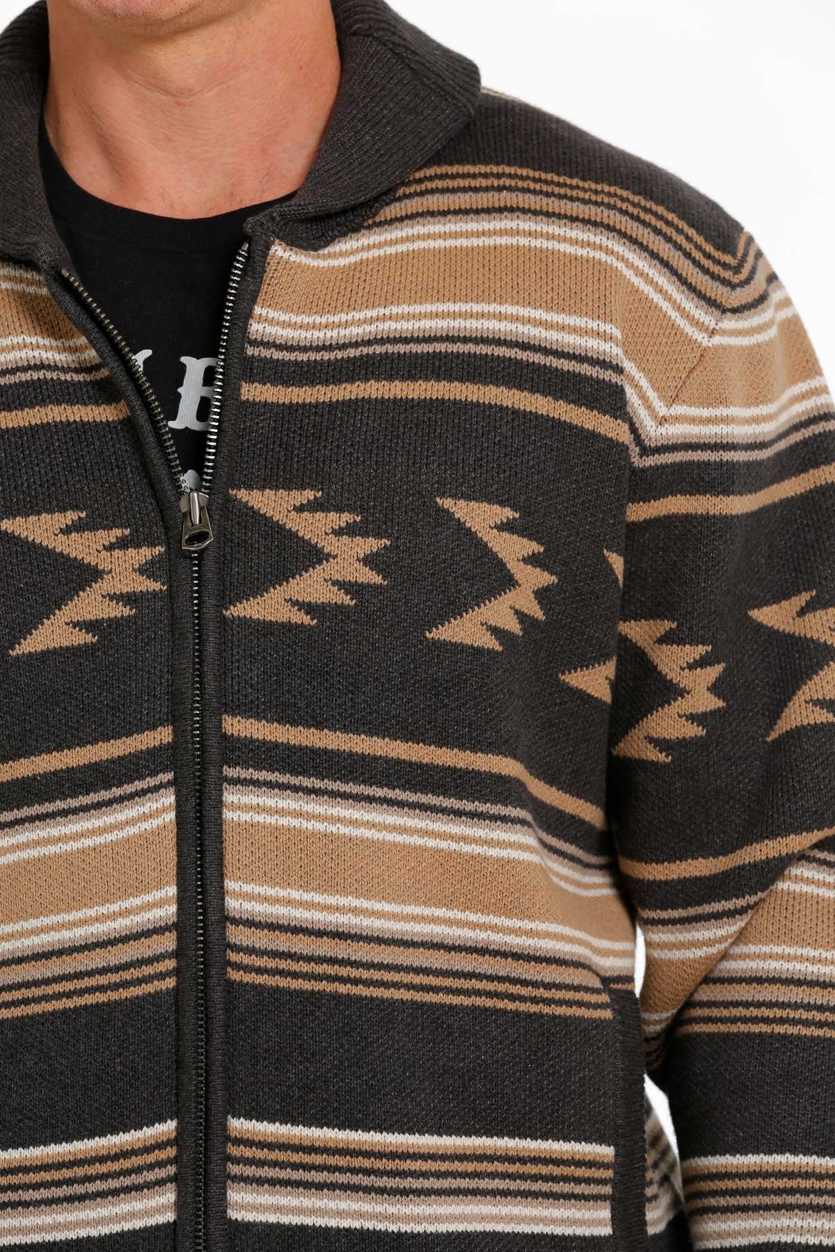Men's Full Zip Sweater
