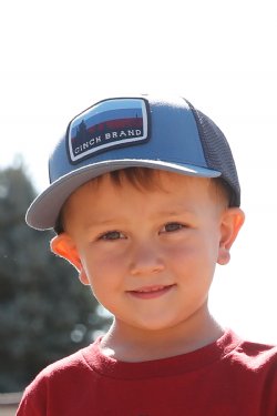 Boy's Cinch Brand Cap - Blue