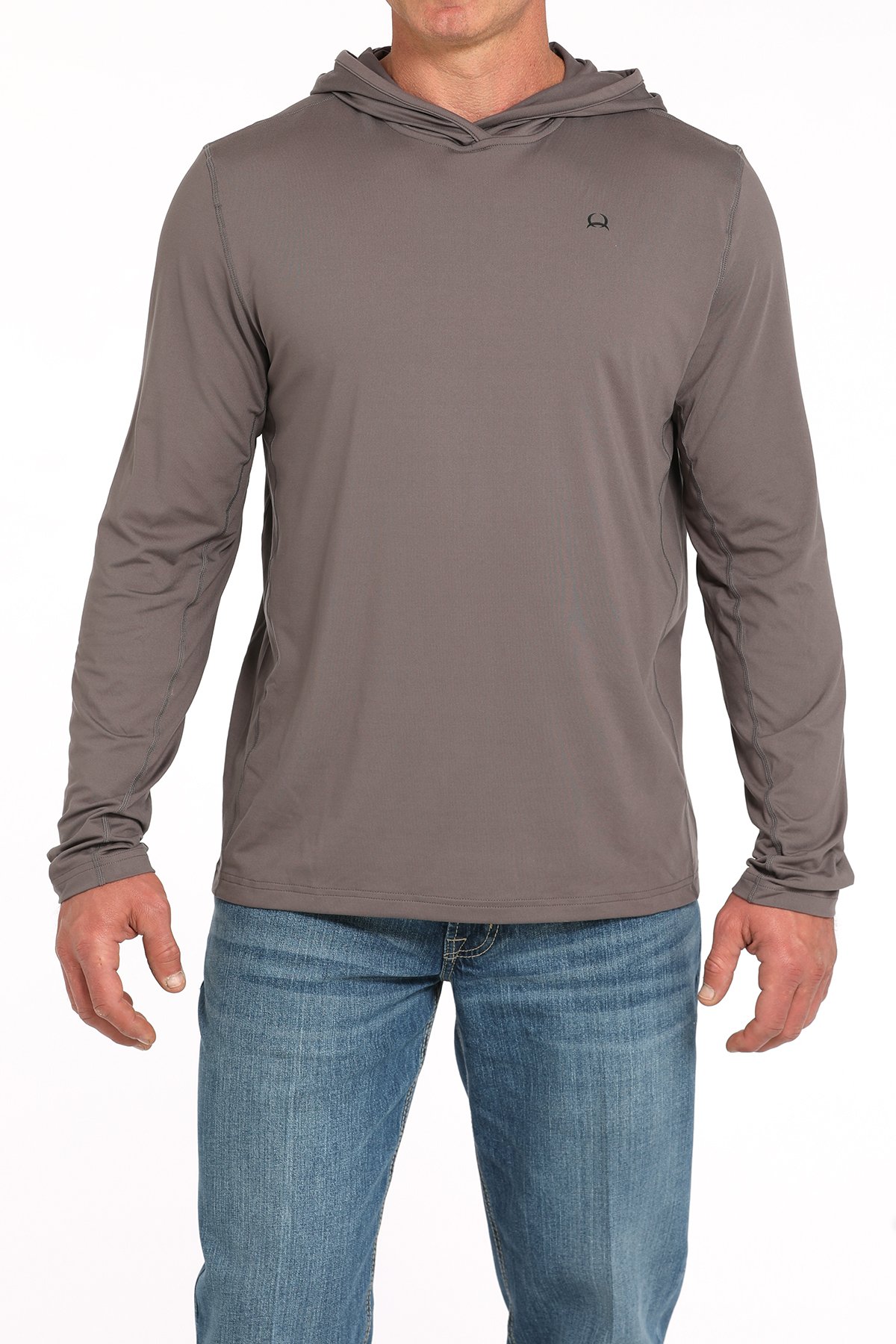 Cinch Jeans | Men's ARENAFLEX Sun-Fishing Hoodie - Gray