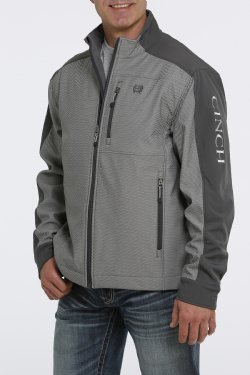Men's Concealed Carry Bonded Jacket - Gray